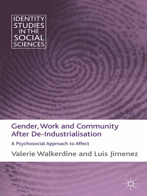 cover image of Gender, Work and Community After De-Industrialisation